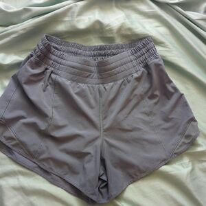 Lululemon Running Shorts size 8 gray